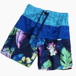 Kanu Swim Trunks with Mesh Liner Multi Color Size Medium